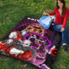 Dragon Ball Anime Premium Quilt | DB Jiren Power Universe 11 Purple Galaxy Quilt Blanket 9