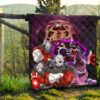 Dragon Ball Anime Premium Quilt | DB Jiren Power Universe 11 Purple Galaxy Quilt Blanket 13