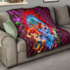 Dragon Ball Anime Premium Quilt - DB Super Saiyan Powerful Burst Limit Quilt Blanket 15