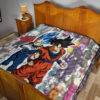 Dragon Ball Anime Tapestry | DB Goku Vegeta All Characters Background Quilt Blanket 17