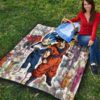 Dragon Ball Anime Tapestry | DB Goku Vegeta All Characters Background Quilt Blanket 9