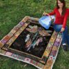 Dreamcatcher Native Dragonfly Quilt Blanket Amazing Gift Idea 5