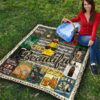 Drinking Beer Premium Quilt Blanket Hobby Home Decor Custom For Fans 9