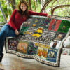 Drinking Beer Premium Quilt Blanket Hobby Home Decor Custom For Fans 11