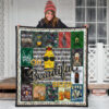 Drinking Beer Premium Quilt Blanket Hobby Home Decor Custom For Fans 3