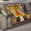 Drinking Beer Simpson Premium Quilt Blanket Hobby Home Decor Custom For Fans 13