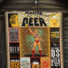 Drinking Craft Beer Premium Quilt Blanket Hobby Home Decor Custom For Fans 7