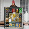 Drinking Craft Beer Premium Quilt Blanket Hobby Home Decor Custom For Fans 3