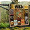 Drinking Craft Beer Premium Quilt Blanket Hobby Home Decor Custom For Fans 13