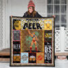 Drinking Craft Beer Premium Quilt Blanket Hobby Home Decor Custom For Fans 3