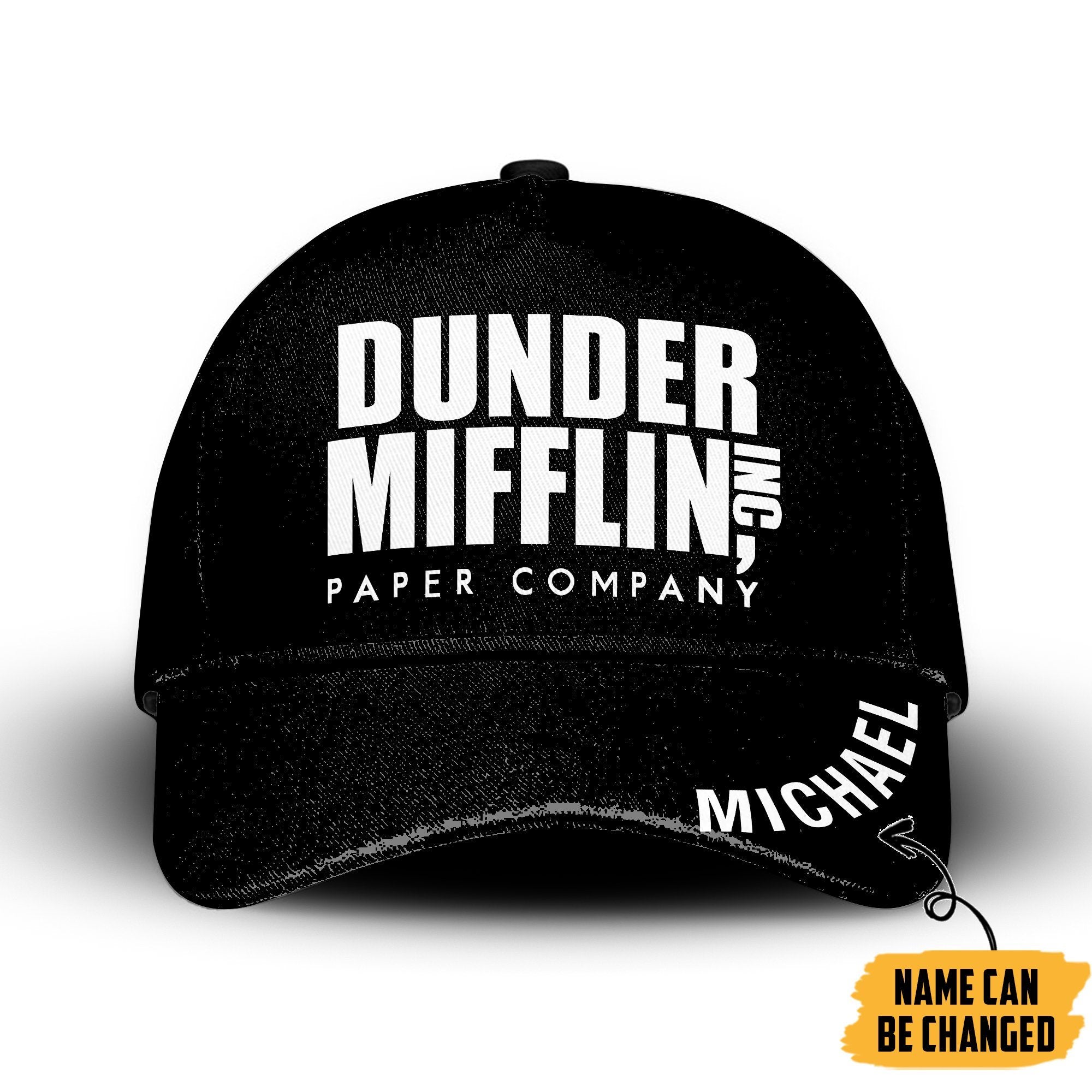 Dunder Mifflin Paper Company Custom Name Classic Cap