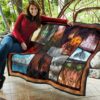 Eren Yeager Attack On Titan Premium Quilt Blanket Anime Home Decor Custom For Fans 11