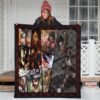 Eren Yeager Attack On Titan Premium Quilt Blanket Anime Home Decor Custom For Fans 3