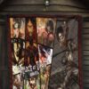 Eren Yeager Attack On Titan Premium Quilt Blanket Anime Home Decor Custom For Fans 7