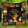 Evan Williams Quilt Blanket All I Need Is Whisky Gift Idea 1