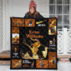 Evan Williams Quilt Blanket All I Need Is Whisky Gift Idea 3