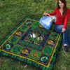 Fan Notre Dame Fighting Irish Quilt Blanket Amazing Gift Idea 9
