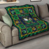 Fan Notre Dame Fighting Irish Quilt Blanket Amazing Gift Idea 15