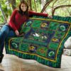 Fan Notre Dame Fighting Irish Quilt Blanket Amazing Gift Idea 11