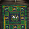 Fan Notre Dame Fighting Irish Quilt Blanket Amazing Gift Idea 7