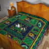Fan Notre Dame Fighting Irish Quilt Blanket Amazing Gift Idea 19