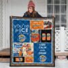 Fanta Quilt Blanket Funny Gift For Soft Drink Lover 3