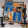 Fanta Quilt Blanket Funny Gift For Soft Drink Lover 1