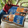 Fanta Quilt Blanket Funny Gift For Soft Drink Lover 11