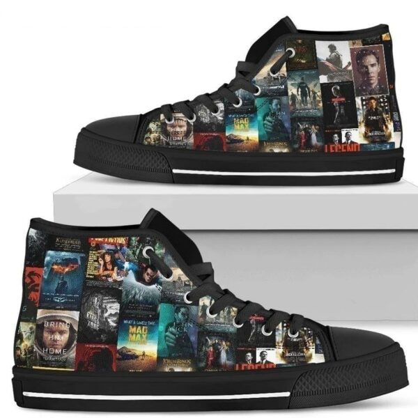 Film Posters Sneakers High Top Shoes Fan Gift