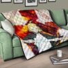 Fire Force Anime Premium Quilt Arthur Boyle Lighting Sword Fire Quilt Blanket 17