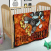 Fire Force Anime Premium Quilt Shinra Kusakabe With Fire Extinguisher Crazy In Fire Quilt Blanket 21