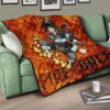 Fire Force Anime Premium Quilt Shinra Kusakabe With Fire Extinguisher Crazy In Fire Quilt Blanket 17