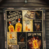 Fireball Quilt Blanket Whiskey Inspired Me Funny Gift Idea 7