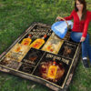 Fireball Quilt Blanket Whiskey Inspired Me Funny Gift Idea 9