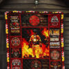 Firefighter Quilt Blanket Amazing Gift Idea 7