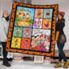 Flintstone 60th Anniversary Quilt Blanket Cartoon Fan Gift 1