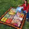 Flintstone 60th Anniversary Quilt Blanket Cartoon Fan Gift 9