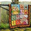 Flintstone 60th Anniversary Quilt Blanket Cartoon Fan Gift 13