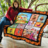 Flintstone 60th Anniversary Quilt Blanket Cartoon Fan Gift 11