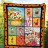 Flintstone 60th Anniversary Quilt Blanket Cartoon Fan Gift 5