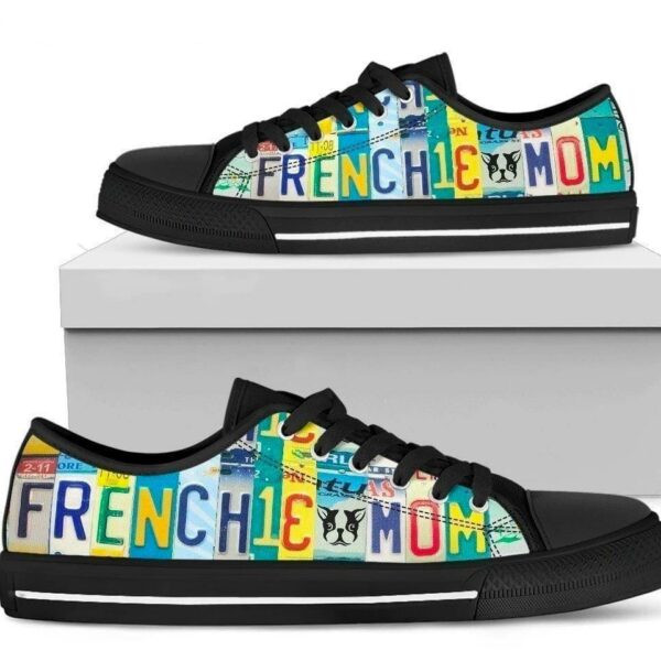 Frenchie Mom Sneakers French Bulldog Mom