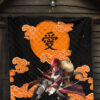 Gaara Naruto Premium Quilt Blanket Anime Home Decor Custom For Fans 7