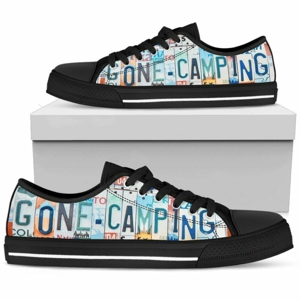 Gone Camping Women Sneakers Style Gift