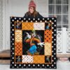 Goofy Quilt Blanket Cute Cartoon Fan Gift Idea 3