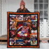 Grand Pix Marc Marquez Quilt Blanket MotoGP Fan Gift Idea 3