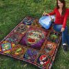 Grateful Dead Head Quilt Blanket For Fan Gift 9