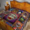 Grateful Dead Head Quilt Blanket For Fan Gift 19