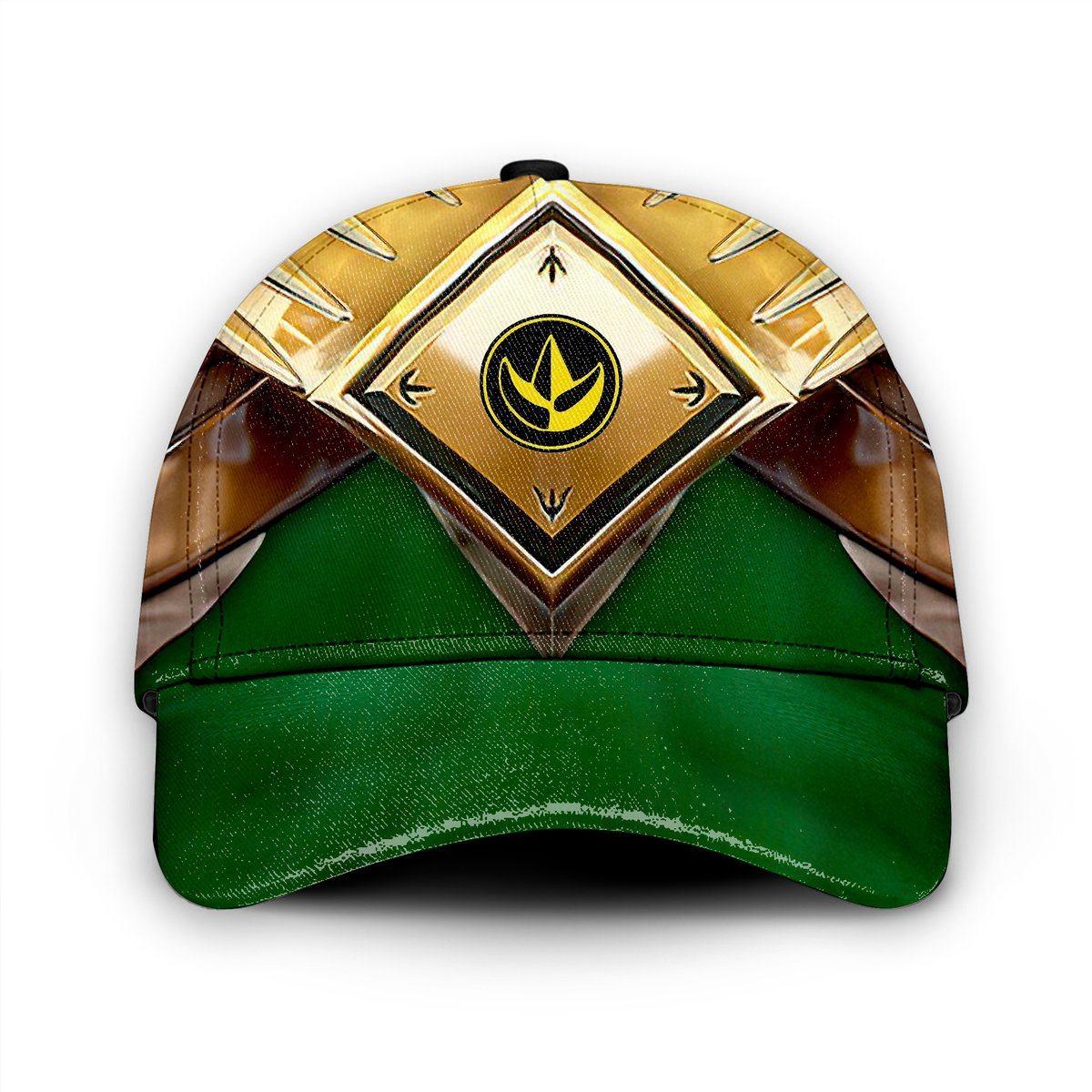 Green Mighty Morphin Power Rangers Custom Name Cap