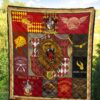 Gryffindor House Harry Potter Premium Quilt Blanket Movie Home Decor Custom For Fans 5