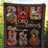 Guitar Lord Of The Strings Quilt Blanket Gift For Guitar Lover 5